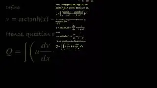 ∫(arctan(x)/(1-x²)+arctanh(x)/(1+x²)) dx.  MIT Integration Bee 2024, Qualifying Exam, Question 16.