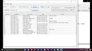 Testing IP Scanner in Eclipse Java Programming (Network Scanner)