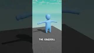 I made an active ragdoll character in Unity! #devlog #indiedev #gamedev  #unity