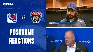 Rangers & Gallant Praise Halak In Win Over Panthers | New York Rangers