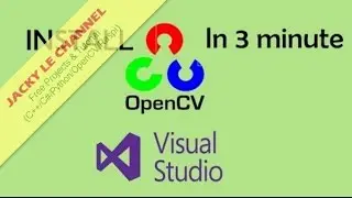 Install OpenCV Visual Studio 2015 by Simple way