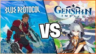 BLUE PROTOCOL vs GENSHIN IMPACT 🔥 ¿CUAL DEBERÍA ELEGIR?