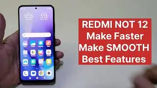 Make Your Redmi Note 12 Faster And Smooth | 60 To 120Hz