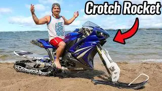 Crotch Rocket Rides on Water!