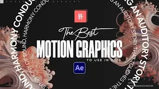 10 Trendy After Effects Motion Graphics To Use In 2025