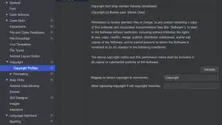 IntelliJ IDEA Tips & Tricks #7: Automatically insert copyright statement header