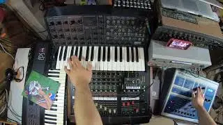 Emu SP12 Turbo Beat Making Session