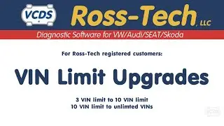 VIN Limit Upgrade