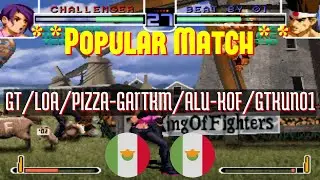 FT10 @kof2002: GT/LOA/PIZZA-GAMER (MX) vs TKM/ALU-KOF/GTKUNO1 (MX) [KOF 2002 Fightcade] May 13