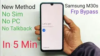 SAMSUNG M30S FRP BYPASS 9.0 PIE NEW METHOD SIM CARD FAILED SOLUTION 2020