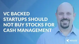 VC backed startups should not buy stocks for cash management