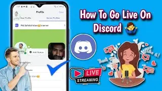 How to Go live Stream On Discord Mobile | live Stream On Discord (2025)