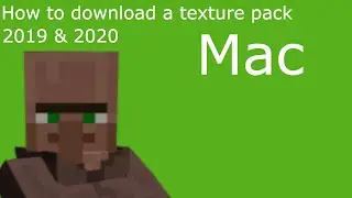 How to download a texture pack (MAC) (2019) #mac #minecraft #tutorial #minecrafttutorial