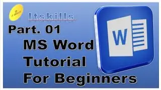 MS Word tutorial  for beginners | itskills