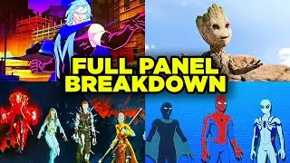 Marvel SDCC Breakdown: Spider-Man, Marvel Zombies, I Am Groot, & X-Men 97!