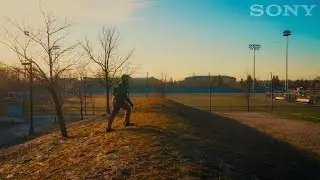 Frosty morning hike