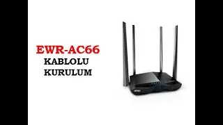 EVEREST EWR-AC66 KABLOLU BAĞLANTI KURULUMU