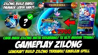 CARA MAIN ZILONG ITEM TERBARU❗COMBO ZILONG & BUILD ZILONG TERSAKIT 2024❗GAMEPLAY ZILONG CHANGBANPO