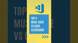 Top 5 must have VS Code Extensions #technology #vscode #extension #top5