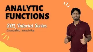 7. Analytic Functions in SQL | CloudyML