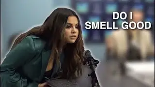 Selena Gomez being herself at interviews