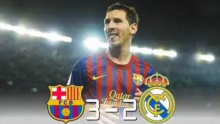 Barcelona 3 - 2 Real Madrid ● Spanish Super Cup Final 2011 | Extended Highlights & Goals