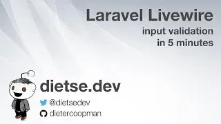 Interactive Laravel Livewire input validation - 🎩 Laravel Livewire in 5 minutes