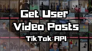 How to get Users Video Posts with the TikTok API