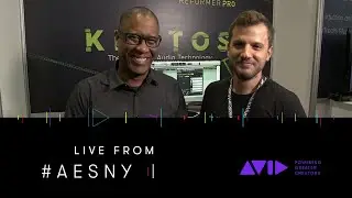 #AVID #AESNY LIVE ⏩ Orfeas Boteas, CEO and founder of Krotos