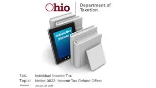 Notice 0022 - Income Tax Refund Offset