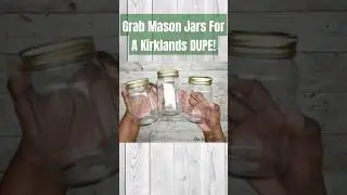 🔥 DIY Fall Mason Jar Decor Craft Inspired by Kirklands 