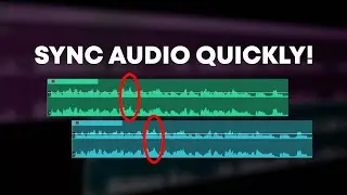 The FASTEST way to SYNC audio in Premiere Pro 2024!