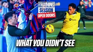 WHAT YOU MISSED FROM THE OPEN DOORS FC Barcelona Training 🔵🔴