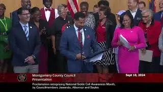 Recognizing National Sickle Cell Awareness Month, by Councilmembers Jawando, Albornoz and Sayles