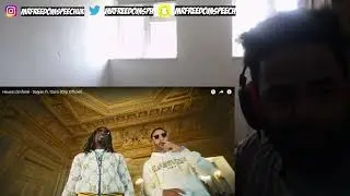 THIS COLLAB  🔥  *UK🇬🇧REACTION*  🇫🇷 Heuss L'Enfoiré ft Gazo - Saiyan  ( Clip Officiel )