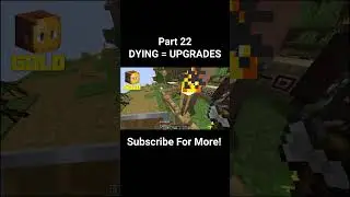 I made it so when I Die I Upgrade... Part 22 #minecraft #minecraftmemes #minecraftbut