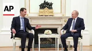 Putin welcomes Syrian President Bashar Assad to Russia for visit