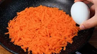 If you've carrot and 1 egg, make this simple and delicious breakfast recipe