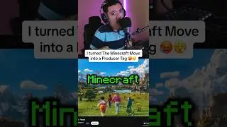 I turned MINECRAFT Trailer into a PRODUCER TAG 😮‍💨🥵#minecraft #movie