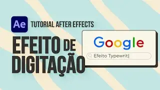 EFEITO DE DIGITAÇÃO COM EXPRESSÕES | TYPEWRITER  | TUTORIAL AFTER EFFECTS