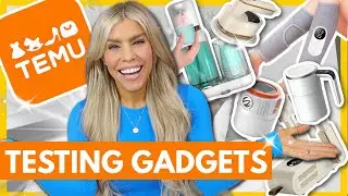 *HUGE* TEMU UNBOXING (WHAT I ORDERED VS. WHAT I GOT HAUL) TESTING HOME GADGETS