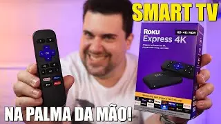 Roku Express 4K - Sua Smart TV Portátil!