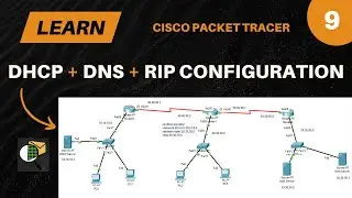 DHCP, DNS and RIP Routing Configuration | Cisco Packet Tracer