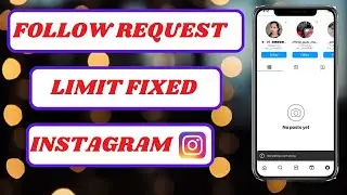 how to fix instagram follow limit problem|how to fix instagram follow limit|2024