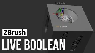 ZBrush - live boolean 2