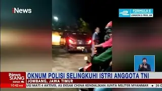 Oknum Polisi di Jombang Selingkuhi Istri Anggota TNI, Tabrak Warga saat Digerebek #iNewsSiang 27/07