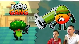 Крутая игра БИТВА ПИЩИ или Food gang