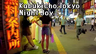 Tokyo Walk, Adult Liven up your Night in Kabukicho｜red light area district Japan 東京 新宿 歌舞伎町 4k live