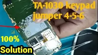 Nokia 3310 TA 1030 4 5 6 keys not working solution / TA 1030 4 5 6 keys jumper solution, keypad ways