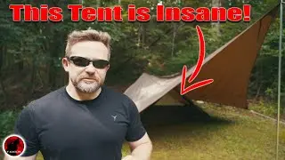 NEVER Seen ANYTHING Like It! This Japanese Tent is Wild! - Snow Peak Hexa Ease 1 Review